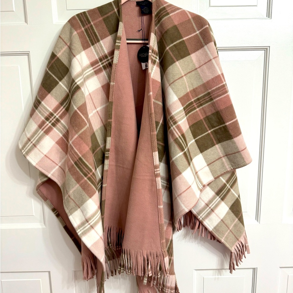 Rachel Roy fleece cape